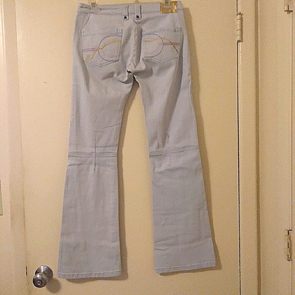 Vintage 90's Ecko Flared Jeans Size 29 - Picture 10 of 16